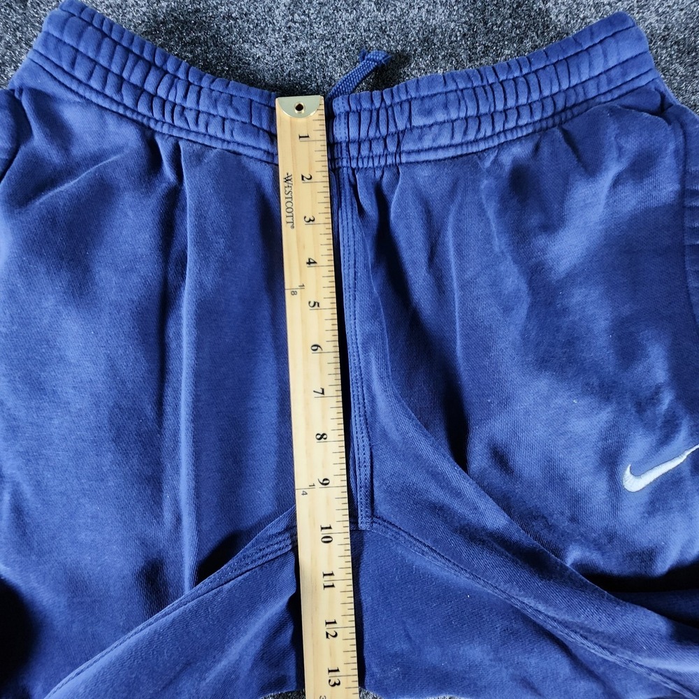 Nike Sportswear Club Fleece Joggers Men's Medium Blue Sweatpants Athleisure - Picture 9 of 10